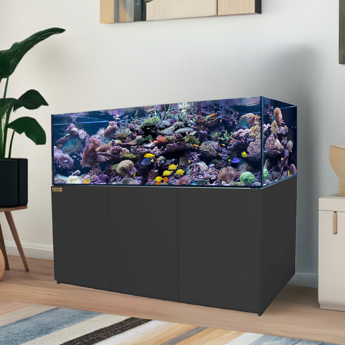 Aqua Dream 250 Gallon Saltwater Rimless Aquarium Ultra-Clear Glass (w/ Stand & Built-in Sump)