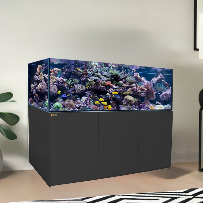 Aqua Dream 250 Gallon Saltwater Rimless Aquarium Ultra-Clear Glass (w/ Stand & Built-in Sump)